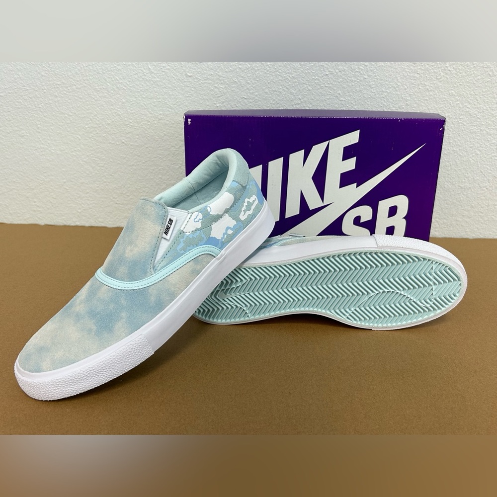 NIKE SB ZOOM VERONA SLIP RL X RAYSSA LEAL CLOUD DN4542 400 -Sz 7 Men / 8.5 Women